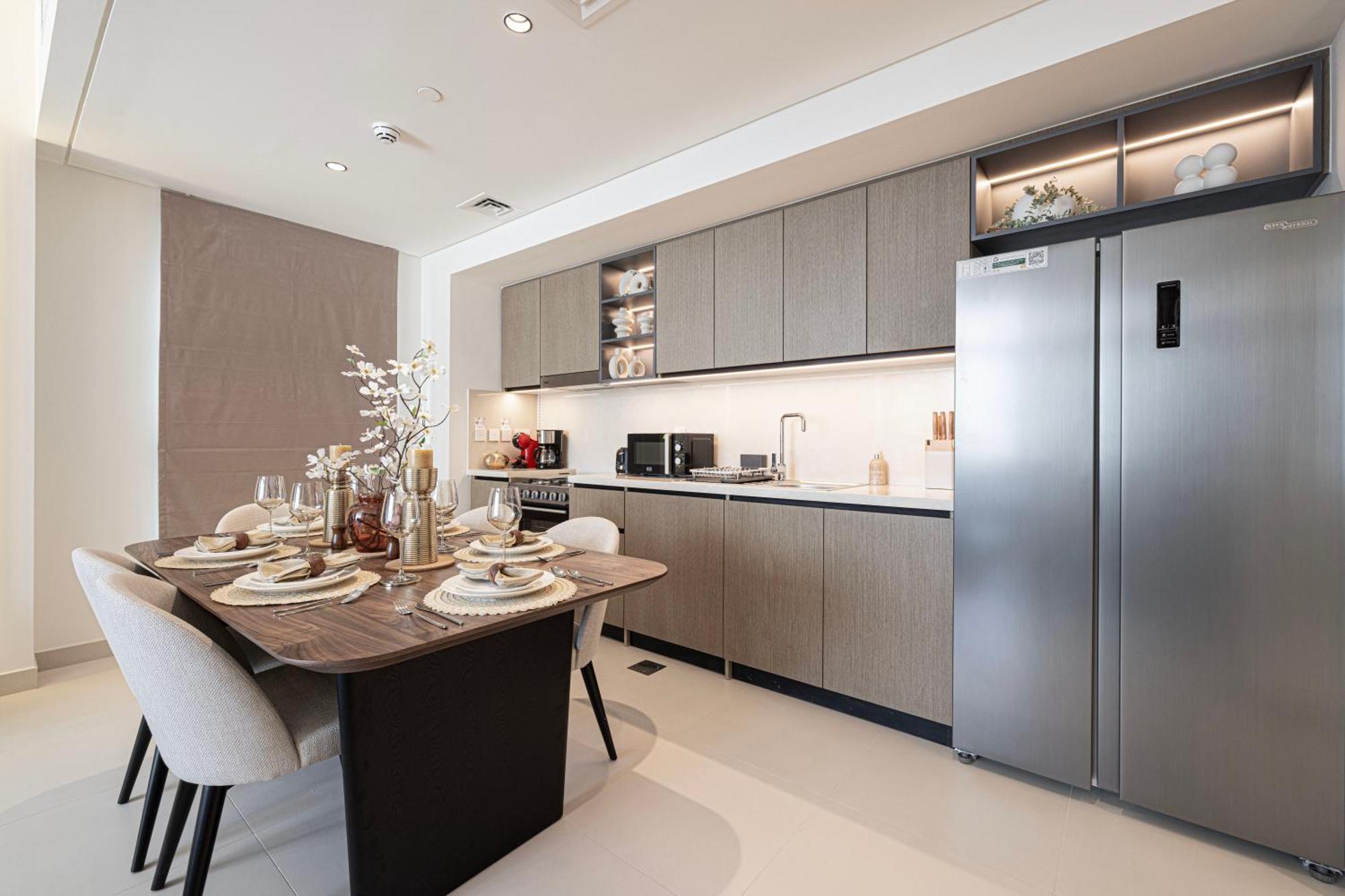 Apartment Burj Crown - Spectacular Boulevard View, Opposite Mall *